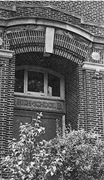 BRHS original entrance