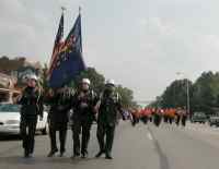 Flags presented by JROTC