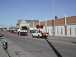 Broad Ripple Avenue Restriping